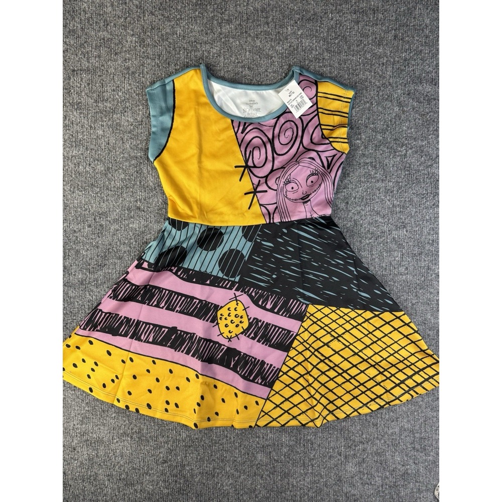 Girls' The Burton's The Nightmare Before Christmas Dress Size M (7-8) Disney